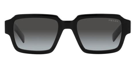 prada pr 02zs|Prada™ PR 02ZS 1AB06T 52 Black Sunglasses.